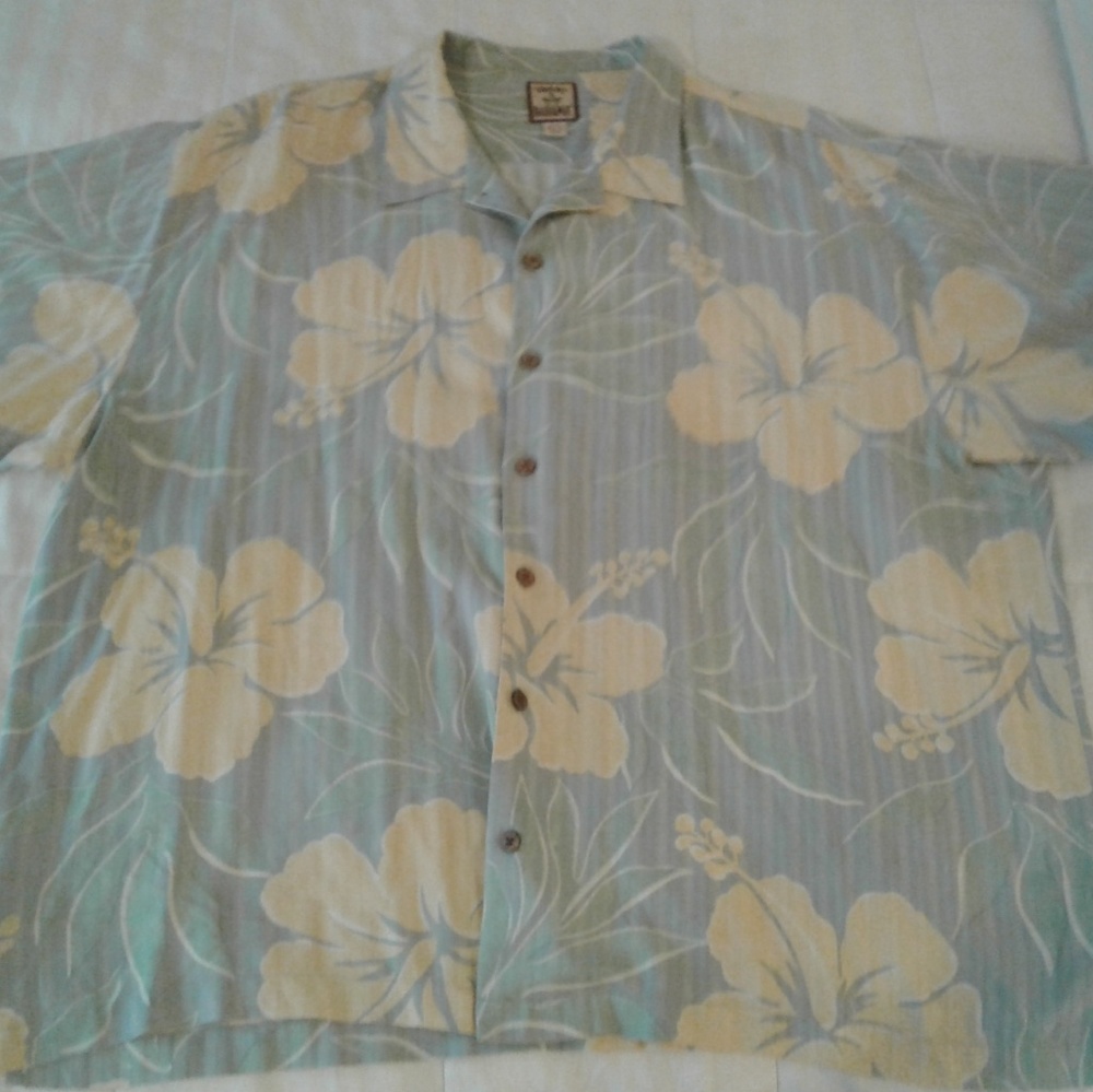 Men's Tommy Bahama Button Down Shirt Sz XXL